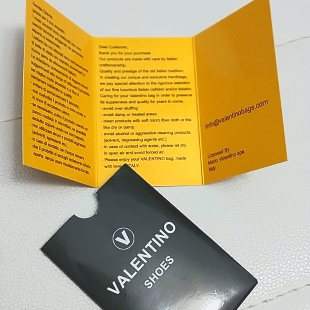 Valentino by Mario Valentino Black Slide Shoes - Picture 9 of 12